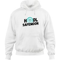 Safemoon Hodl Pullover Hoodie for Unisex in Military Green
