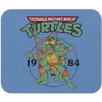 Teenage Mutant Ninja Turtles Classic Circle 1984 Mouse Pad — Mouse Pads & Desk Mats