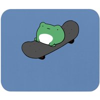 Funny Skateboarding Frog Mouse Pad