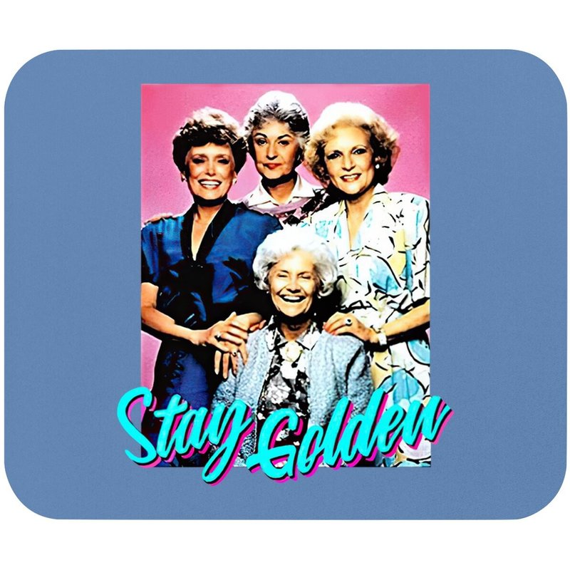 Golden Girls Squad TV Show Mouse Pad for Women — Mouse Pads & Desk Mats