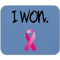 Tapis de Souris Survivor Cancer du Sein - Bleu Caroline