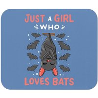 Tapis de Souris Just A Girl Who Loves Bats