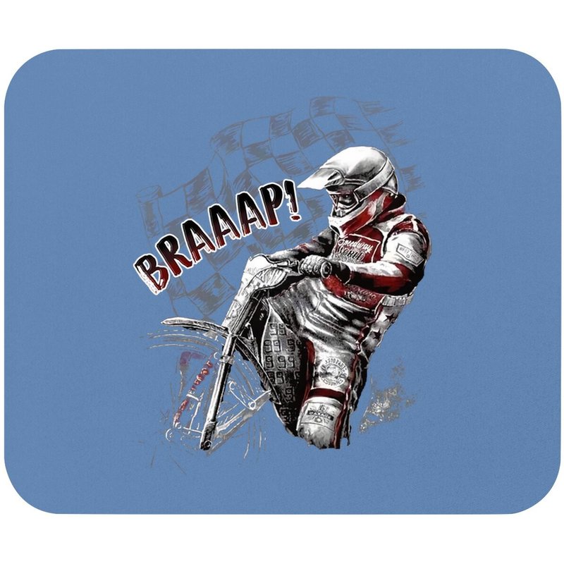 Full Throttle Motorcycle Fashion Mouse Pad