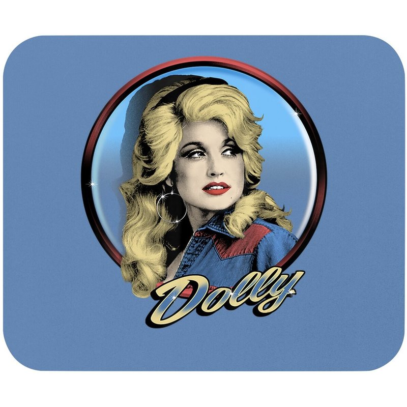 Dolly Parton Western Mouse Pad for Comfortable Browsing and Gaming — Mouse Pads & Desk Mats