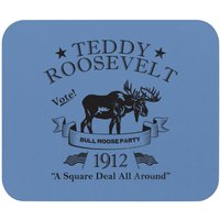 Bull Moose Party Vintage Teddy Roosevelt Political Mouse Pad