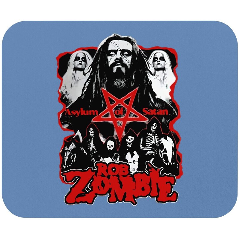 Rob Zombie Mouse Pad for Gaming and Office Use