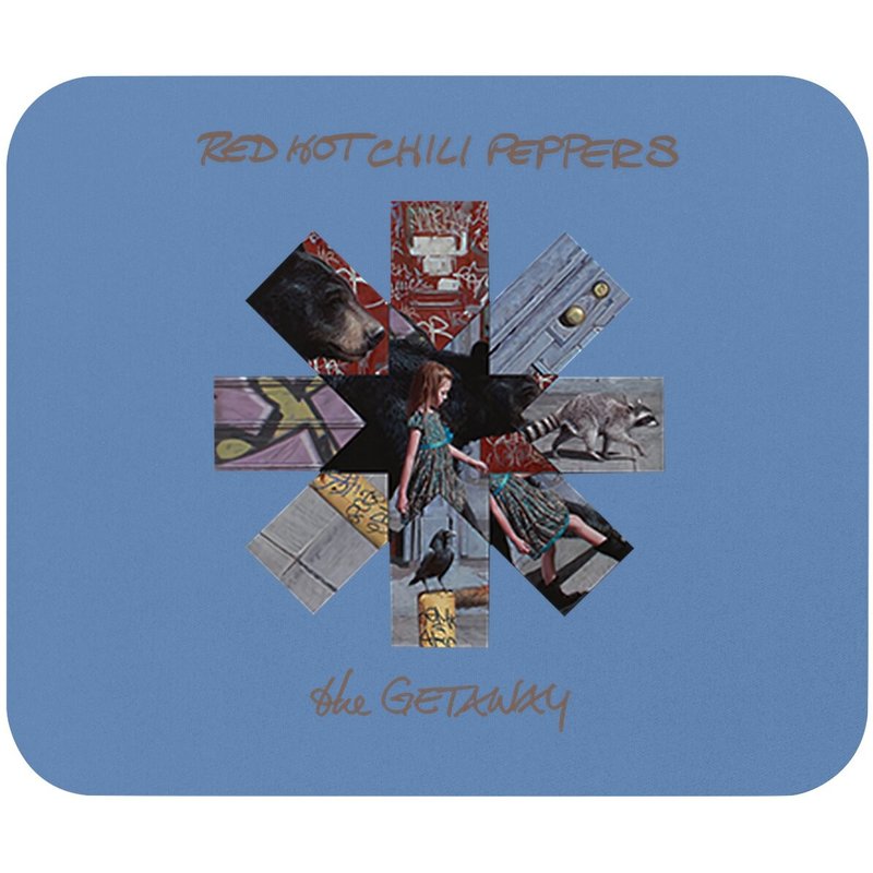 Red Hot Chili Peppers Getaway Album Asterisk Slim Fit Mouse Pad — Mouse Pads & Desk Mats