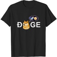 T-shirt Dogecoin Hold To The Moon Crypto Meme pour hommes