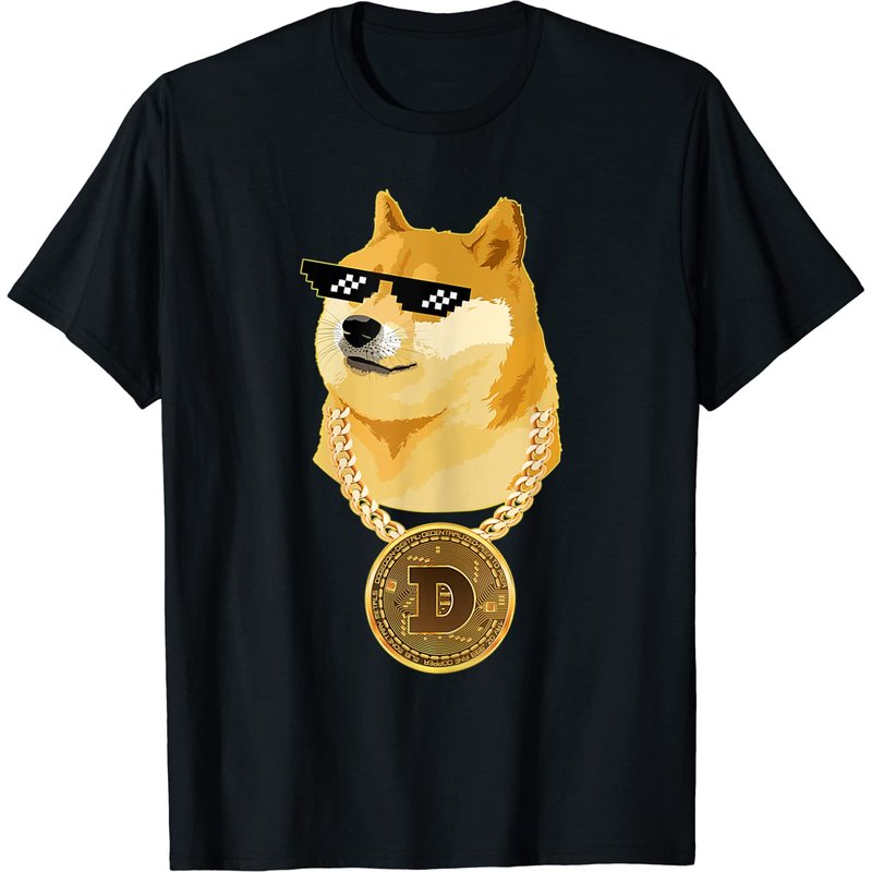 T-shirt Dogecoin Hold To The Moon pour hommes — T-shirts pour hommes
