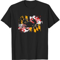 T-shirt Drapeau du Maryland pour hommes — T-shirts pour hommes