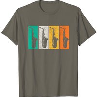 Saxophone Marching Band Jazz Music T-Shirt for Men