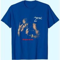Tupac Grunge T-Shirt for Men in Black