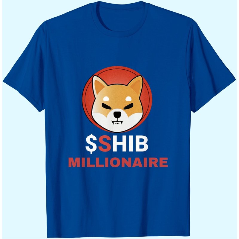 T-shirt Coin Hodler Shib Millionaire Shiba Inu Token Crypto — T-shirts pour hommes