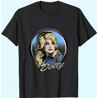 T-shirt Western Dolly Parton pour hommes