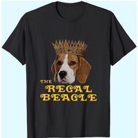 T-shirt pour hommes Regal Beagle en noir