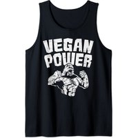 Vegan Power Gorilla Weight Lifting Muscle Tank Top for Men
