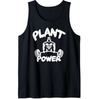 Gym Motivation Bodybuilder Vegan Plant Power Lifting Tank Top
