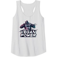 Vegan Power Gorilla Strong Strength Raw Plant Gym Tank Top