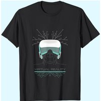 Virtual Reality T-Shirt for Men - Black