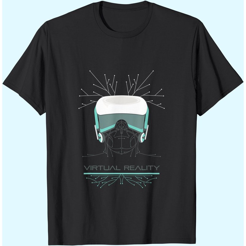 T-shirt Réalité Virtuelle pour Hommes - Noir — T-shirts pour hommes