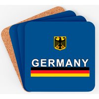 Euro 2021 Coaster Germany Flag and Emblem — Coasters & Placemats