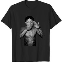 Droiramie Lil Wayne T Shirt for Men - Black