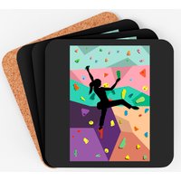 Sous-verre Alpinisme Escalade Murale — Sous-verres et napperons