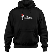 Hoodie de Noël I Believe In Santa Claus pour unisexe — Sweats à capuche pour hommes