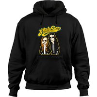 Hoodie Unisexe Steely Dan en Noir — Sweats à capuche pour hommes