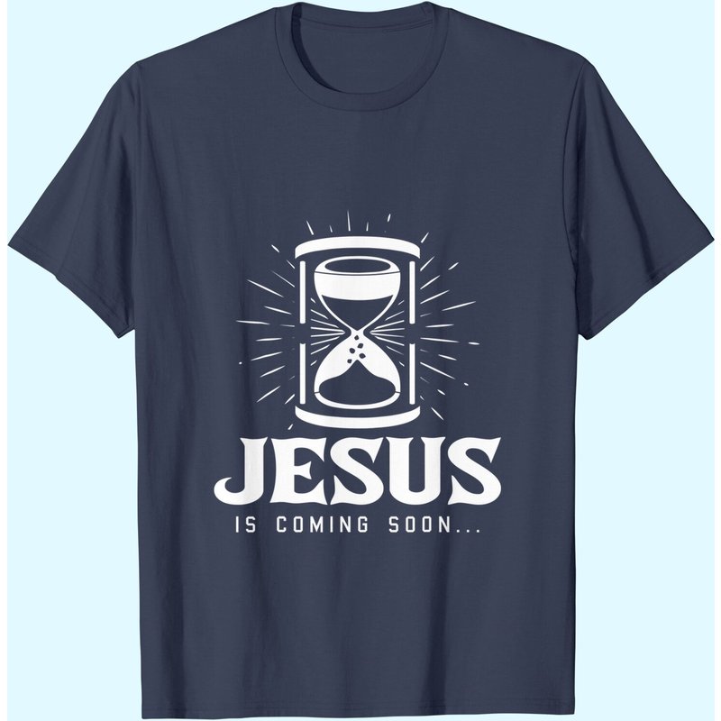 T-shirt chrétien Jésus revient bientôt pour hommes — T-shirts pour hommes