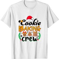 T-shirt de Noël Cookie Baking Crew assorti pour hommes — T-shirts pour hommes