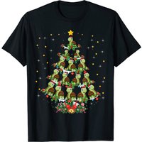 Turtle Reptiles Christmas Tree T-Shirt for Men