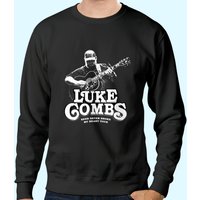 Sweatshirt Noir Unisexe Luke Combs Tour