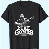 Luke Combs Tour T-Shirts for Men - Black
