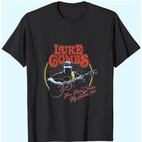 T-shirts Luke Combs Beer Never Broke My Heart Tour pour hommes — T-shirts pour hommes