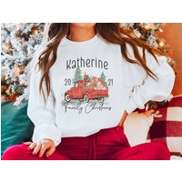 Sweatshirt de Noël Personnalisé pour la Famille