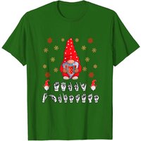 T-shirt Asl Joyeux Noël en Langue des Signes Américaines pour Hommes — T-shirts pour hommes