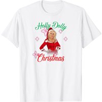 T-shirt Have A Holly Dolly Christmas pour hommes — T-shirts pour hommes