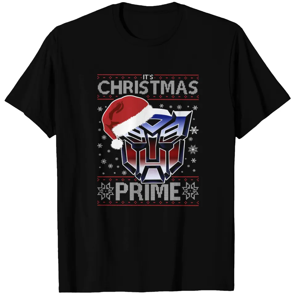 Autobot Merry Christmas Transformers Essential T-Shirts for Men — Mens T Shirts