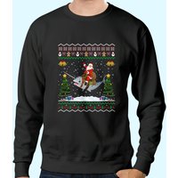 Cadeau de Noël Narwhal Moche : Sweatshirt Santa sur Narwhal — Sweats à capuche pour hommes