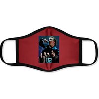 Masque de Visage Rock U2 Style Vintage