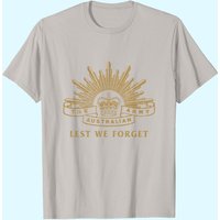 Lest We Forget Men's T-Shirts in Black