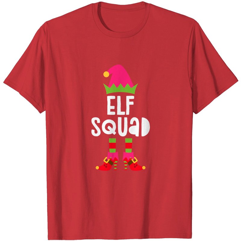 Elf Squad T-Shirt for Men - Matching Christmas Elves Gift — Mens T Shirts