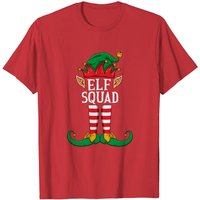 Elf Squad Family Christmas Matching T-Shirt for Men