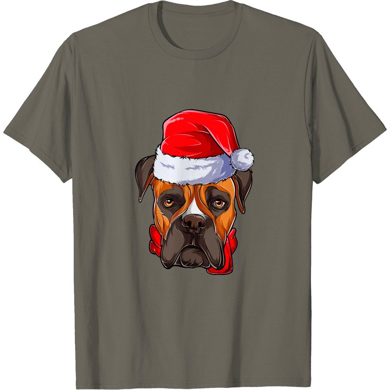 T-shirt de Noël pour les amoureux des Boxers