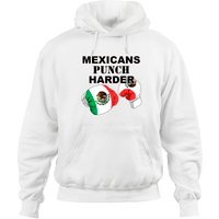 Hoodie Gants de Boxe Drapeau Mexicain Unisexe — Sweats à capuche pour hommes