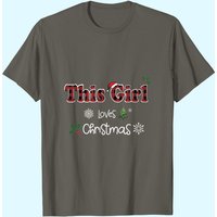 T-shirt assorti pour hommes : This Girl Loves Christmas — T-shirts pour hommes
