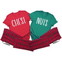 T-Shirt de Noël Chest Nuts pour hommes — T-shirts pour hommes