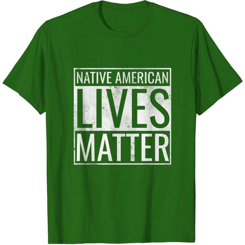 T-shirt Native American Lives Matter pour hommes — T-shirts pour hommes