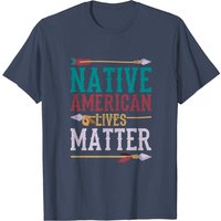T-shirt Native American Lives Matter pour hommes